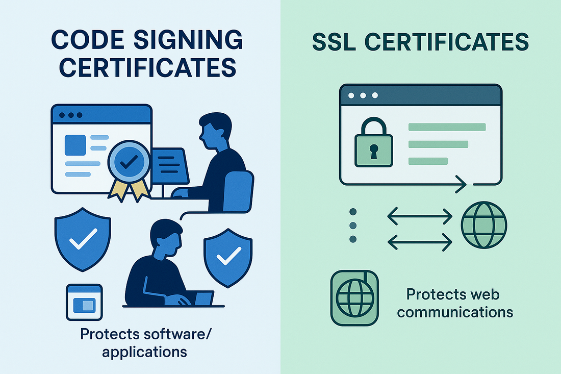 Code Signing vs SSL Certificates