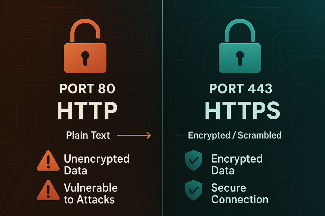 Http Port No Port 80 (HTTP) vs Port 443 (HTTPS) – Trustico® Online Security